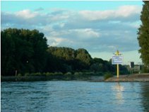die Rhein-Mündung
