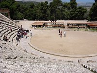 Amphitheater von Epidavros - zum Vergrößern klicken