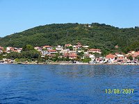 Das kleine Fischerdorf Petriti, südliches Korfu - zum Vergrößern klicken